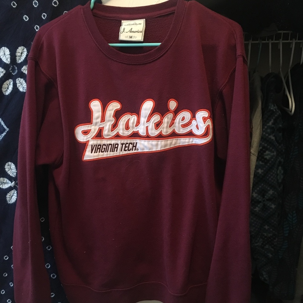Crew neck Virginia tech sweatshirt